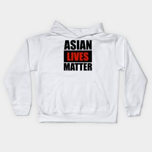 asian lives matter Kids Hoodie